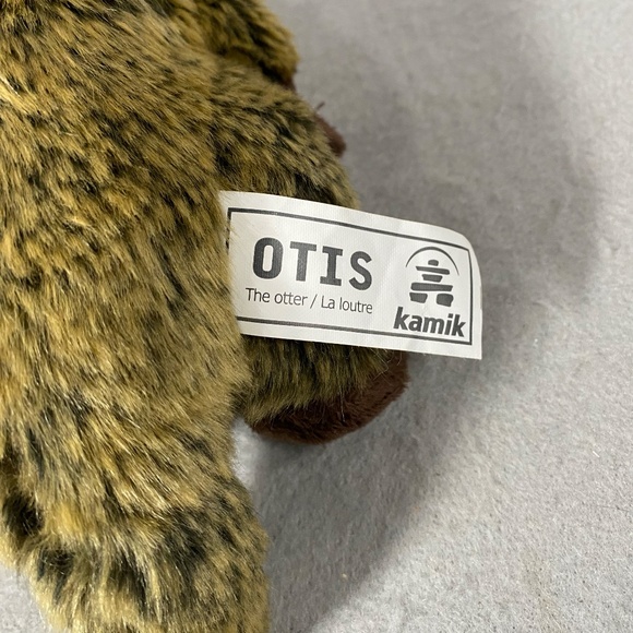 Vintage The Otter Kamik Otis Plush Stuffed Animal Brown 9" Kids Toy - Picture 3 of 4